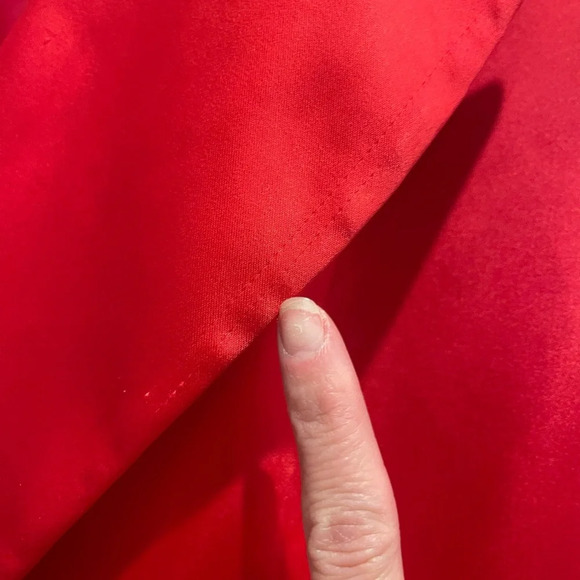 S’Edge Hot Pink Double-Breasted Satiny Silky Blazer with Notched Lapels size XS - Picture 9 of 11